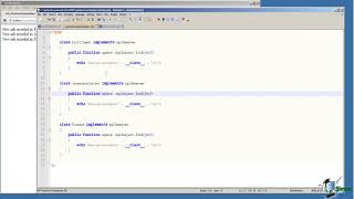 044 Observer Pattern Demo | #PHP #Programming Training #Course