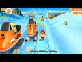 lifeguard minion in jump over 170 obstacles task with snowboard props in lvl 259