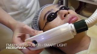 photon shower smart light (DPL) treatment | faceofman skincare