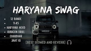 Haryana Swag🔥🥶| [ Best Slowed and Reverb Songs ] | Top Attitude Songs🔥
