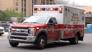 Philadelphia Fire Department Medic 59B Responding