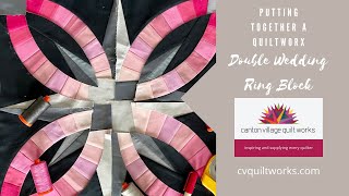 Watch Me Wednesday Episode Watch Me Wednesday - Episode 154 - Piecing Quiltworx Wedding Ring Block