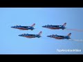 full version patrouille de france aerobatic team display at avord airshow 2023 9 30