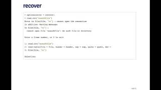 R Debugging Functions 2