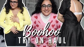 Midsize Boohoo Try On Haul *uk size 12/14* | Trishna’sWorld