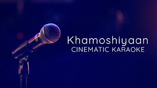 Khamoshiyaa Unplugged Karaoke With Lyrics - DarkSun Productions