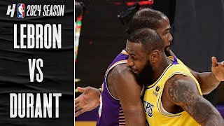 LeBron James vs Kevin Durant EPIC DUEL Highlights 🔥