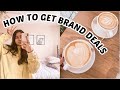 HOW TO GET PAID BRAND DEALS IN 2020 as a SMALL CREATOR!