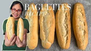 How to make French Baguettes at home || SUPER EASY ||