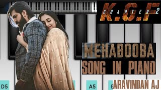 MEHABOOBA SONG IN PIANO 🎹 /KGF CHAPTER 2 // SUBSCRIBE 🤎🤎