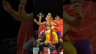 25 ft Bada Ganesh😲 Mumbai style ganesh in Armoor 😍🚩 Yuva youth armoor #shortvideo #ganesh #armoor