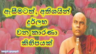 ඇසීමටත් අතිශයින් දුර්ලභ වන කාරණා කිහිපයක්