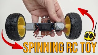 Spinning RC Toy Car | Simple Easy Experiment – DIY Amazing Life Hacks