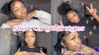 6 SHORT CURLY HAIRSTYLES