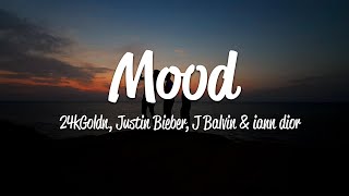 24kGoldn, Justin Bieber, J Balvin & iann dior - Mood (Lyrics)