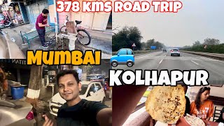 378 KMS - MUMBAI TO KOLHAPUR ROAD TRIP TOWARDS HAMPI | BEST FOOD ?🤔