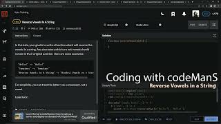 Learn JavaScript | Codewars 6 kyu Season 2 - Reverse Vowels in a String