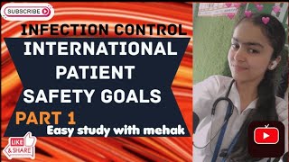 International Patient Safety Goals (IPSG) Part 1