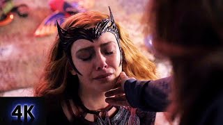 Scarlet witch meet earth 838 wanda maximoff epic scene [ hindi clip hd 4k ] Dr Strange 2 ,#wanda