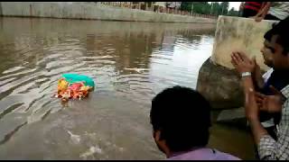 Amalapuram Marwadi Durga Maa visarzann 2017