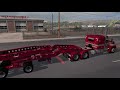 cozad 9 axle rear steer american truck simulator beacon light testing