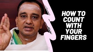 Finger Counting | How to count with your Fingers | Japa Counting with hands and finger