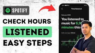 How To Check Spotify Hours Listened