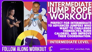 🟣 Jump Rope Workout For Intermediate Jumpers - 20 Minute Follow Along