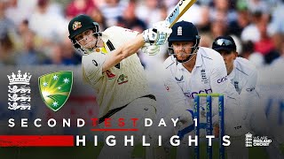 Smith Starts Strong with 85* | Highlights - England v Australia Day 1 | LV= Insurance Test 2023