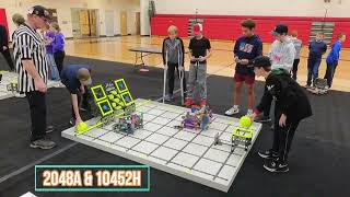 2048A Bellaire VEX IQ Team Work Finals #4 with 70 Points