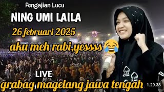 ning umi laila 2025//ning umi laila pengen nikah//live grabag magelang jawa tengah