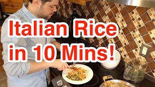 HOW TO MAKE ITALIAN RICE AND CHICKEN IN 10 MINS | Se2 Ep6 | 10-Minute Real Food