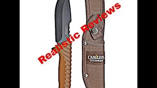 3 Camillus Titanium Knives Review (Insanely Good $10 Knives!!)