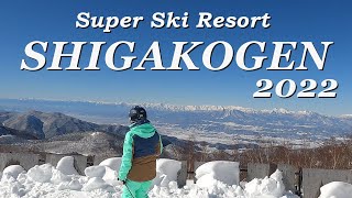 Super Ski Resort 志賀高原 2022 SKI NOW/GoPro 9 4K