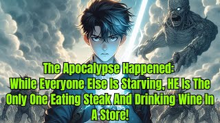 The Apocalypse: While Everyone Else Is Starving, HE Is The Only One Eating Steak In A Store