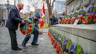 'We can’t forget our veterans': Montreal marks Remembrance Day in pandemic with a smaller ceremony