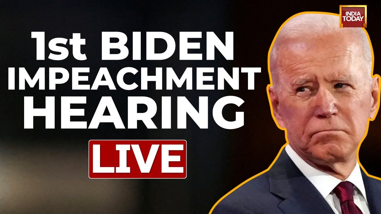 1st Impeachment Hearing Joe Biden By House Oversight Committee ...