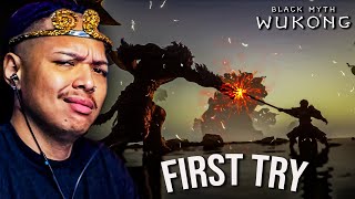 Qorygore Epic Battle Black Myth Wukong Final Boss First Try