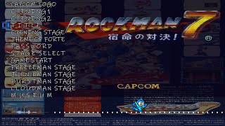 【ロックマン7 宿命の対決!】ピアノアレンジもどき詰め合わせ/【MegaMan7】Piano MIDI medley