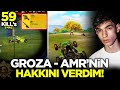 59 KiLL's! GROZA VE 40 MERMİLİ AMR İLE HARİTAYA BELA OLDUM! / PUBG MOBİLE