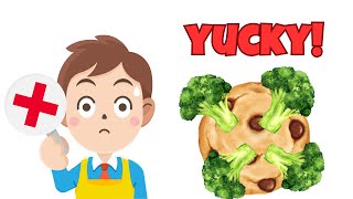 Do You Like Broccoli Cookies? | Yummy and Yucky Song for Kids.