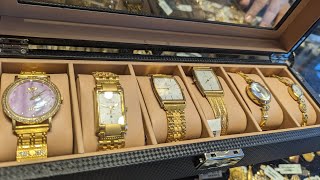 সোনার বাদশাহী হাত ঘরি,রিজভী জুয়েলার্স/gold watch jewellery