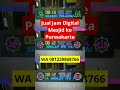 WA 081229868766 | Jual Jam Digital Masjid ke Purwakarta