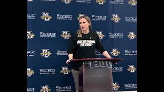 Postgame Presser: Marquette's Cara Consuegra (1/15/25)