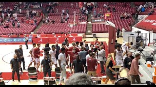 Rammer Jammer after Alabama hoops sweeps Kentucky