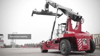 Kalmar DRG100 Empty and Semi-laden Container Reachstacker