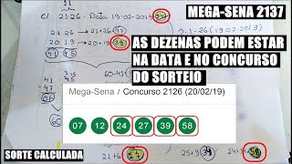 ESTRATÉGIA DA DATA E CONCURSO PARA MEGA SENA !