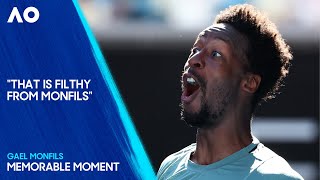 Gael Monfils Hits an Epic Lob Winner | Australian Open 2025