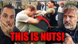 Wing Chun vs Tough Guy - Reaction by Wing Chun Master