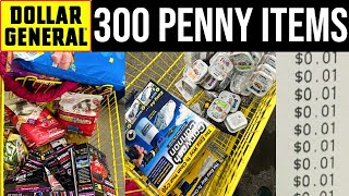 DOLLAR GENERAL 300 SURPRISE PENNIES! THIS IS OUR SUPER BOWL!